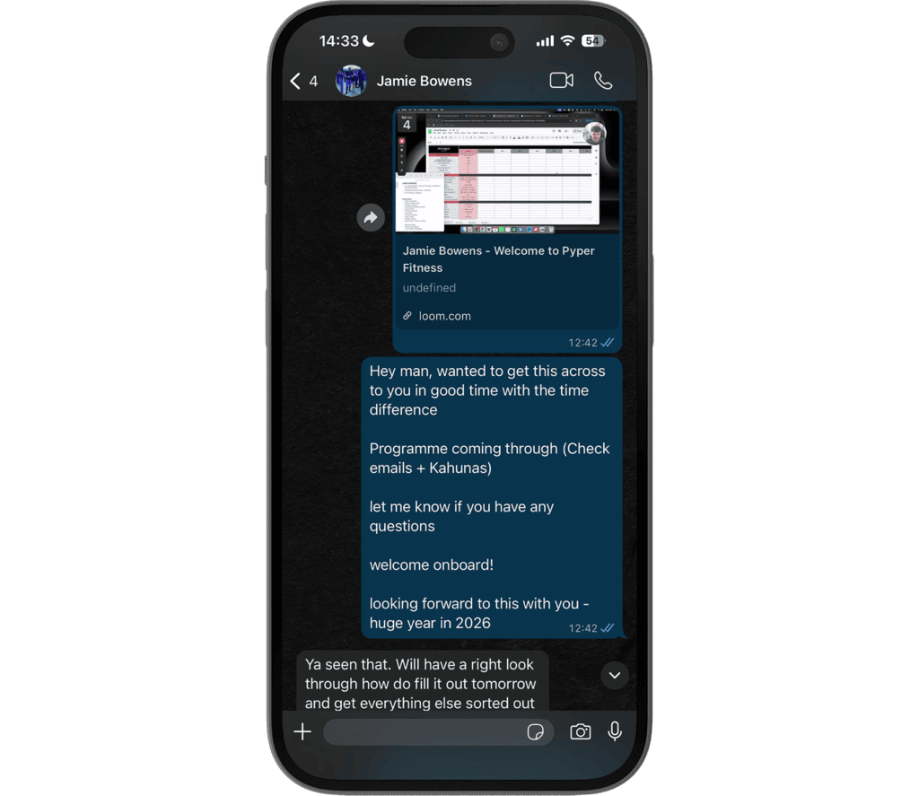 iPhone Whatsapp Support wide